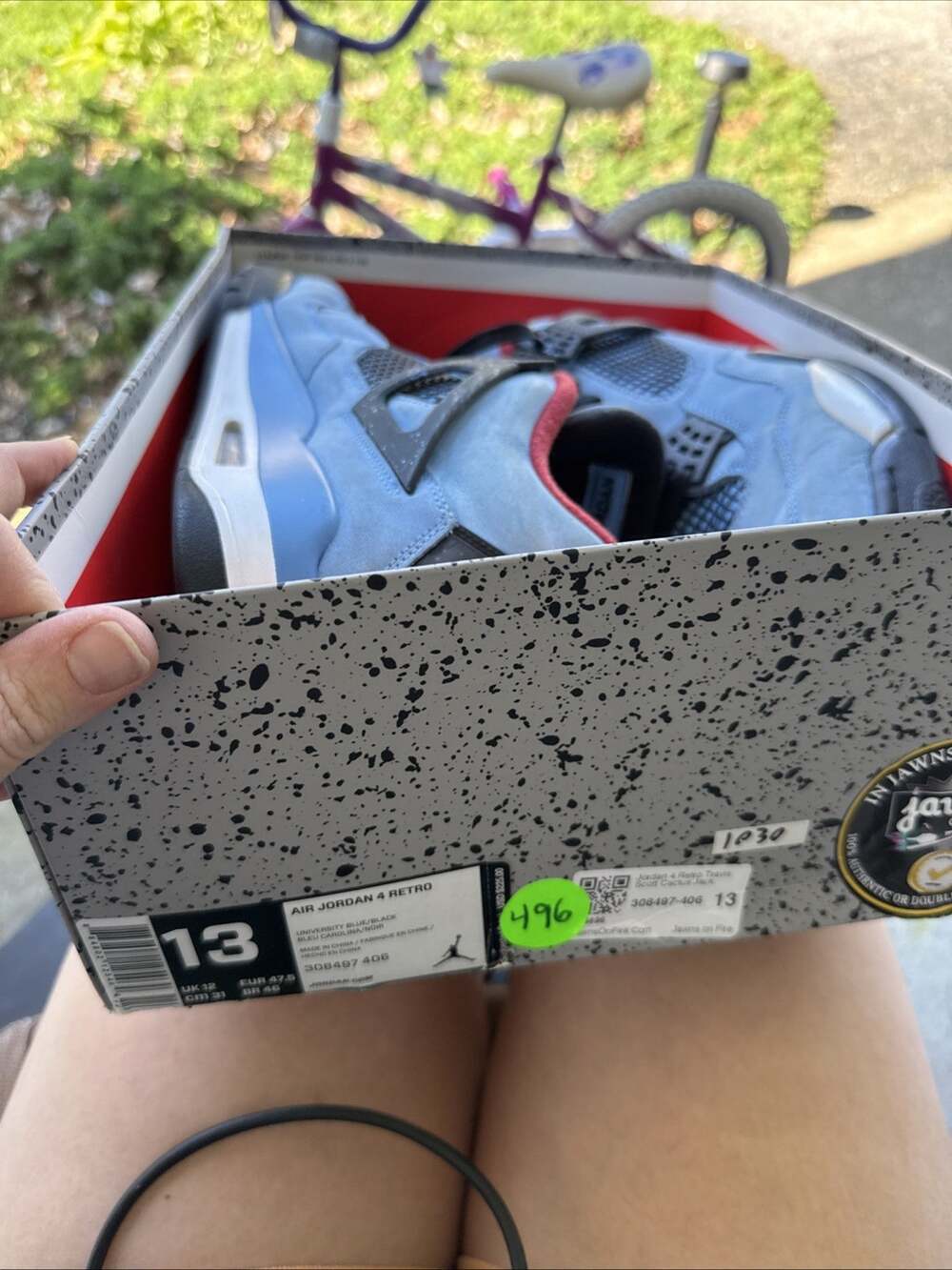 Size 13 - Jordan 4 Retro x Travis Scott Mid Cactus Jack